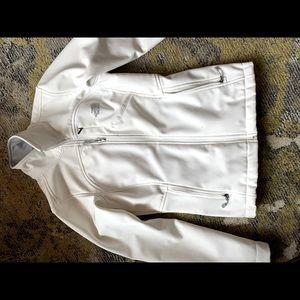 North Face white jacket
